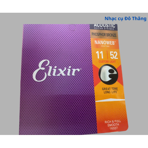 Dây Đàn Elixir Guitar 16027 size 11-52