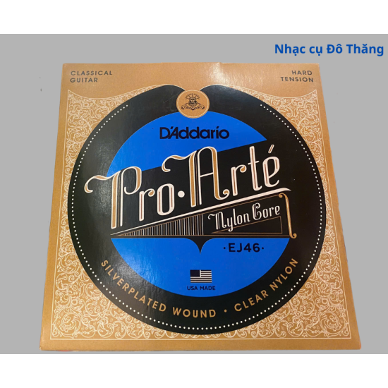 Dây Đàn Guitar Classic D'Addario EJ46 (Hard tension)