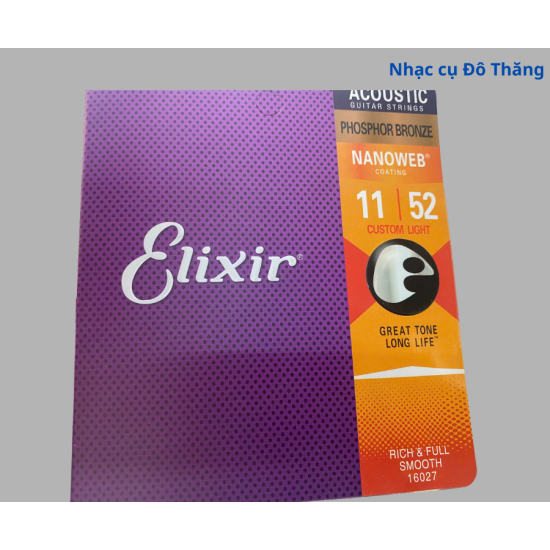Dây Đàn Elixir Guitar 16027 size 11-52